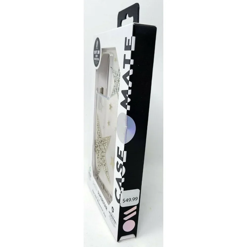 Case-Mate Sheer Super Star Case for Apple iPhone 13 Pro 6.1" 2021 - Picture 2 of 3